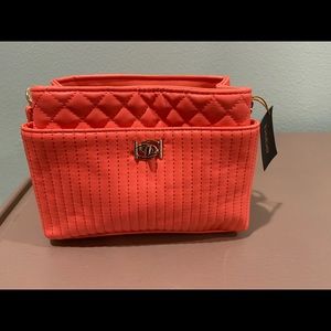 Bebe Hazel Multi-Quilting 3 Compartment Crossbody